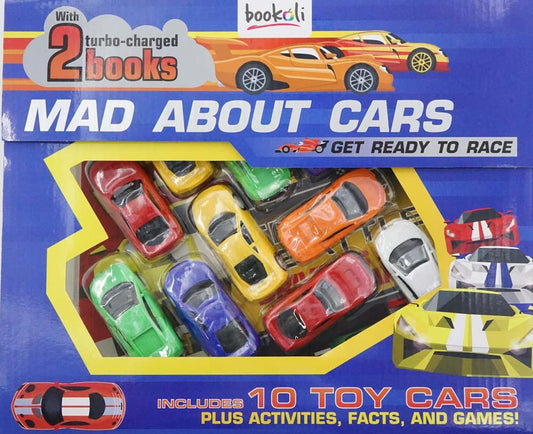 Mad About Cars (With 2 Books Turbo-Charged)
