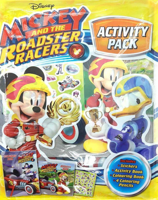 *2-In-1 Activity Bag Disney: Disney Junior Mickey And The Roadster Racers: Activity Pack