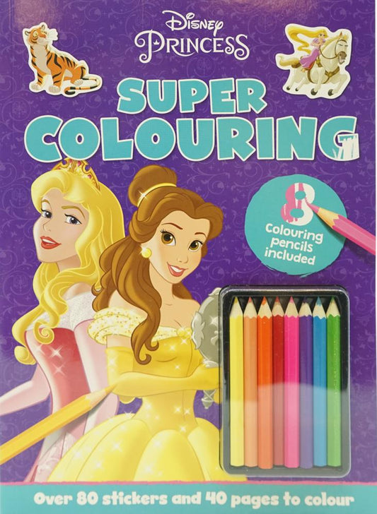 Colouring Time Xtra Disney: Disney Princess Mixed: Super Colouring