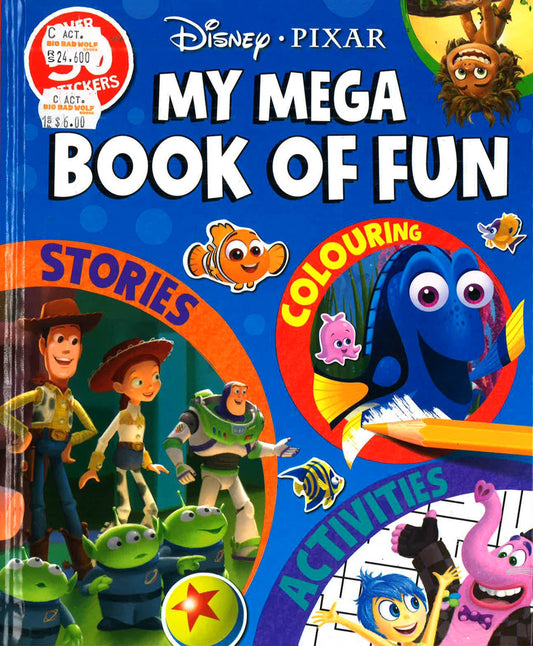 *My Mega Book Of Fun Disney: Disney Pixar Mixed: My Mega Book Of Fun
