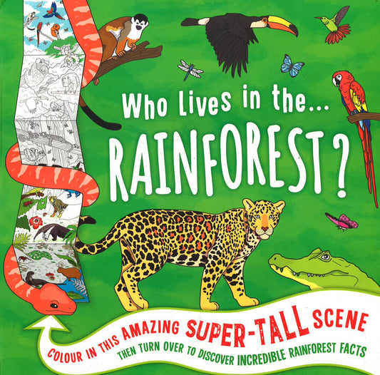 Who Lives In The...Rainforest? (Giant Colouring Frieze)