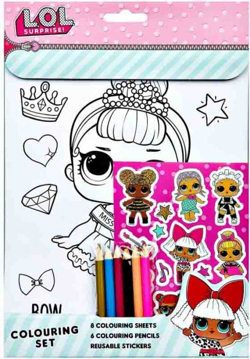 Lol Surprise Colouring Set