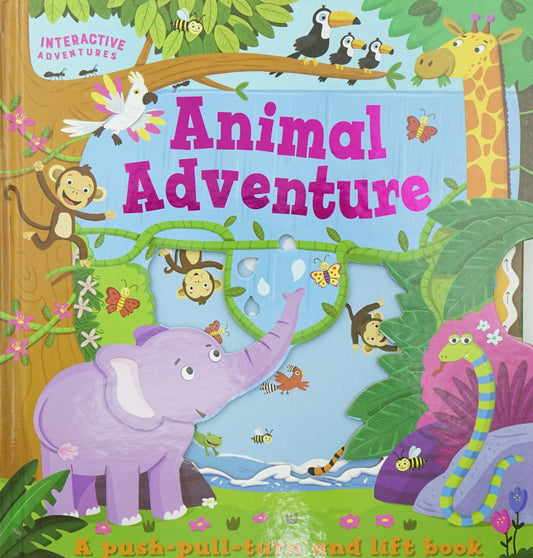 Interactive Adventures : Animal Adventure (Push-And-Pull Board)