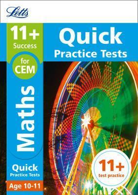 Collins 11+ Practice - 11+ Maths Quick Practice Tests Age 10-11 (Year 6): For The 2020 Cem Tests