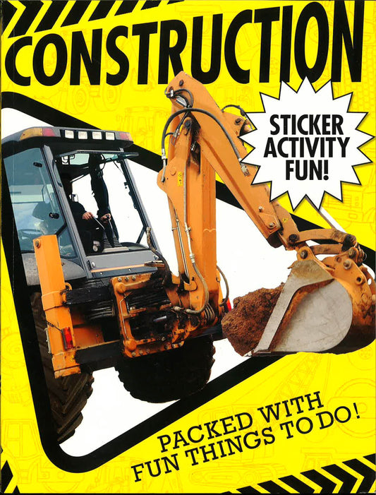 Construction Sticker Activity Fun
