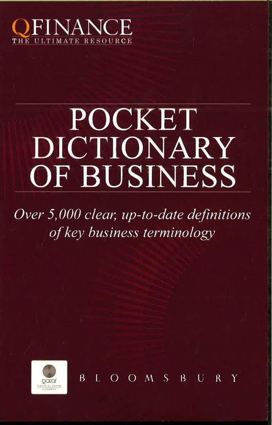 Pocket Dictionary Of Business