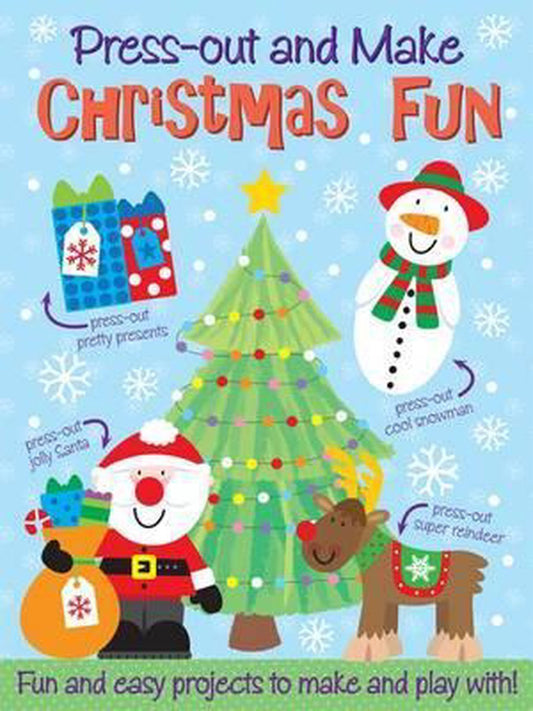 Press-Out And Make Christmas Fun: 6 Festive Projects.