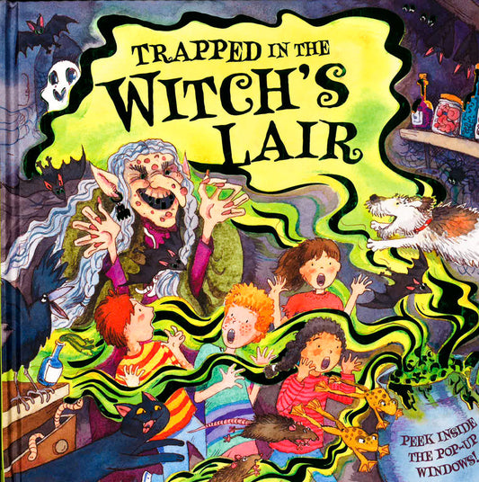 Trapped In The Witch's Lair: Peek Inside The Pop-Up Windows!