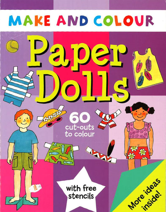 Make And Colour Paper Dolls