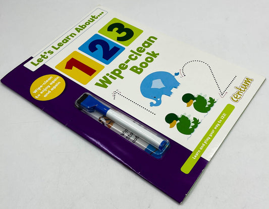 Let's Learn About...123 Wipe-Clean Book
