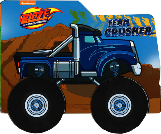 Blaze Board Book Team Crusher