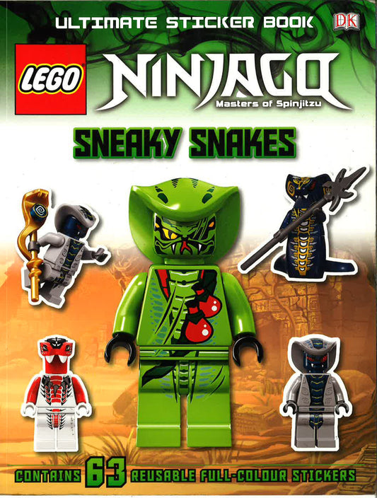 Ultimate Sticker Book Lego Ninjago Sneaky Snakes