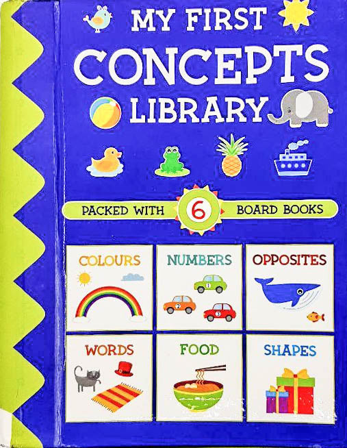 My First Concepts Library- Purple