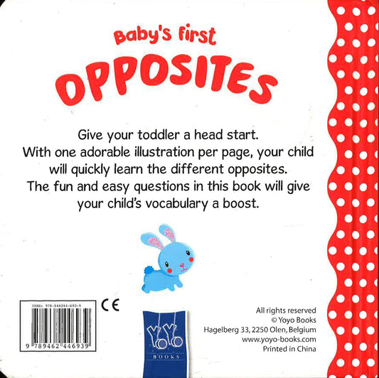 Baby's First Opposites