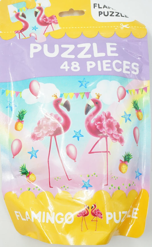 Puzzle Bags: Flamingo