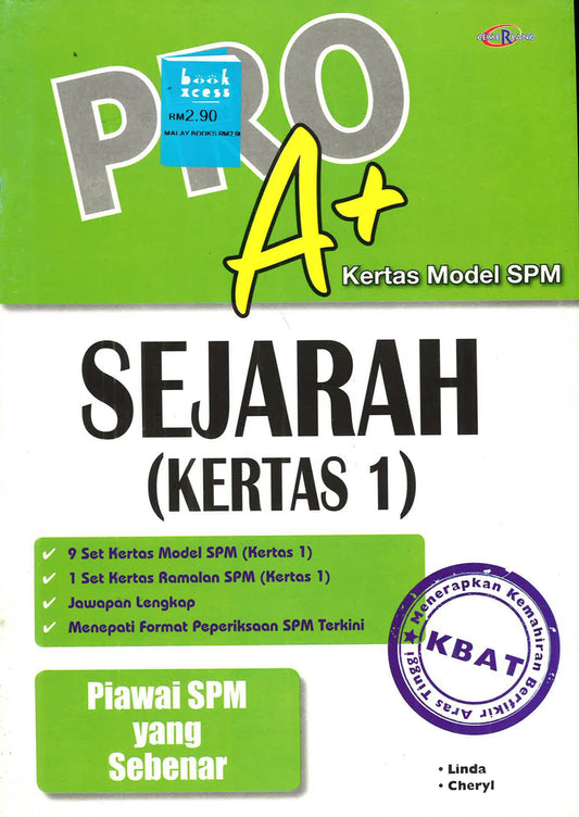 Pro A+ Spm Sejarah K1