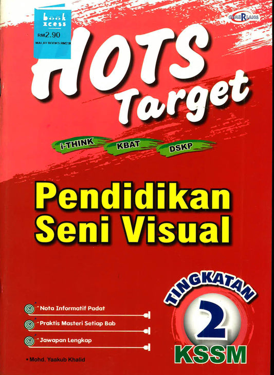 Hots Target Pendidikan Seni Visual Tingkatan 2 KSSM