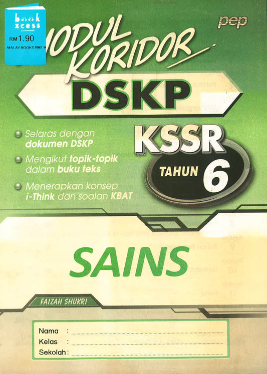 Modul Koridor Dskp Kssr Sains 6
