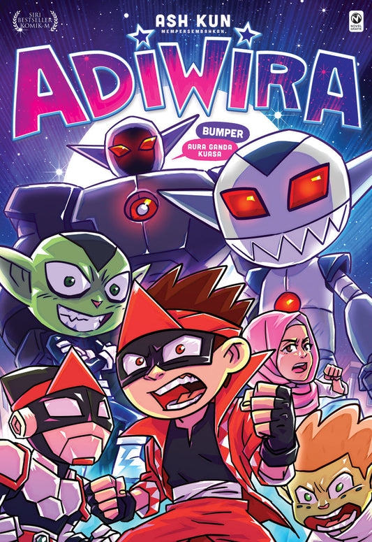 KOMIK-M: ADIWIRA BUMPER #1 AURA GANDA KUASA (2021)