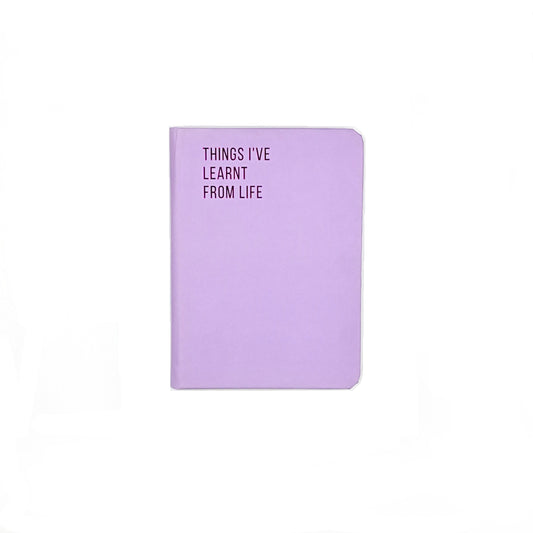 Things I've Learnt Luxe A6 Notebook