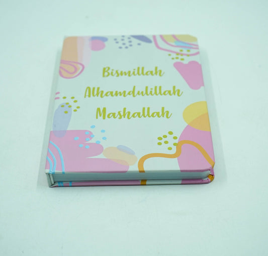Bismillah Alhamdulillah Mashallah Luxe A6 Notebook