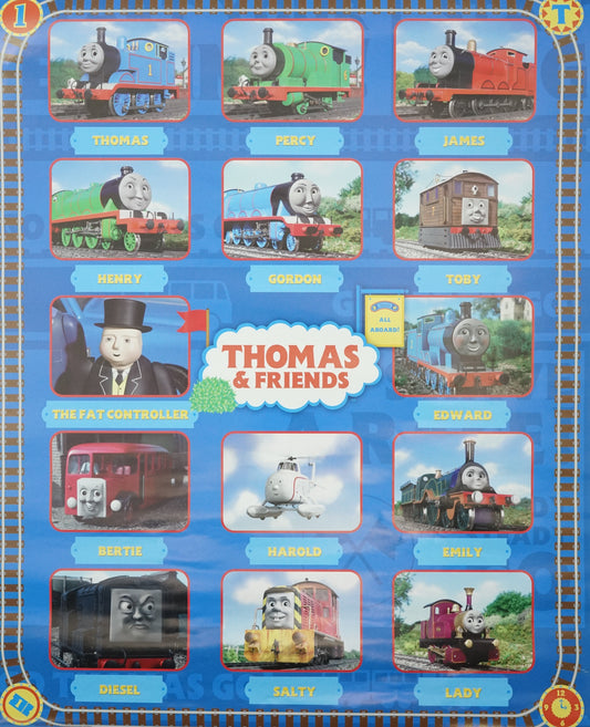 Thomas And Friend -All Abroad (Mini Poster- 40X-50Cm)