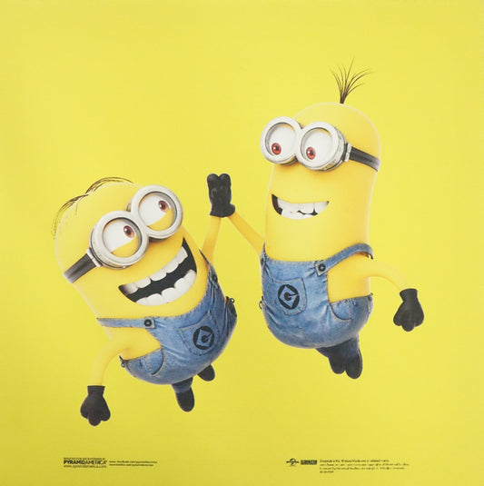 Minions- High Five (Canvas 12X12)