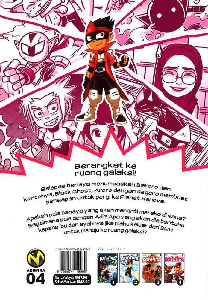 Adiwira #4: Beraksi Di Galaksi