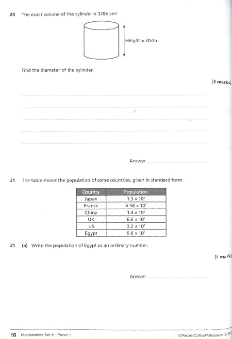 Aqa Gcse 9-1 Maths Foundation Practice Papers: Ideal For Home Learning, 2021 Assessments And 2022 Exams (Collins Gcse Grade 9-1 Revision)