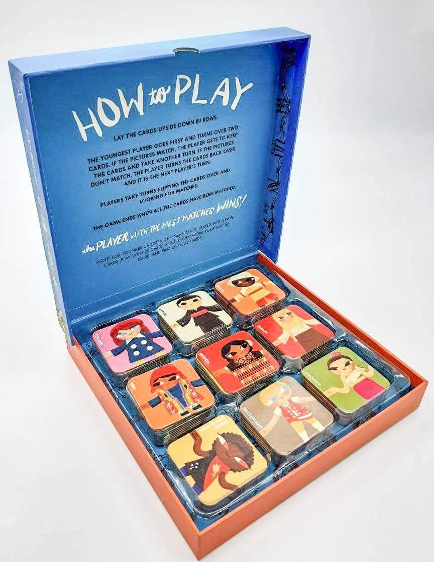 Around The World Matching Game