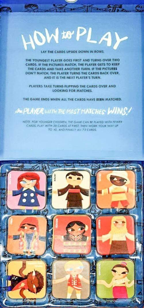 Around The World Matching Game