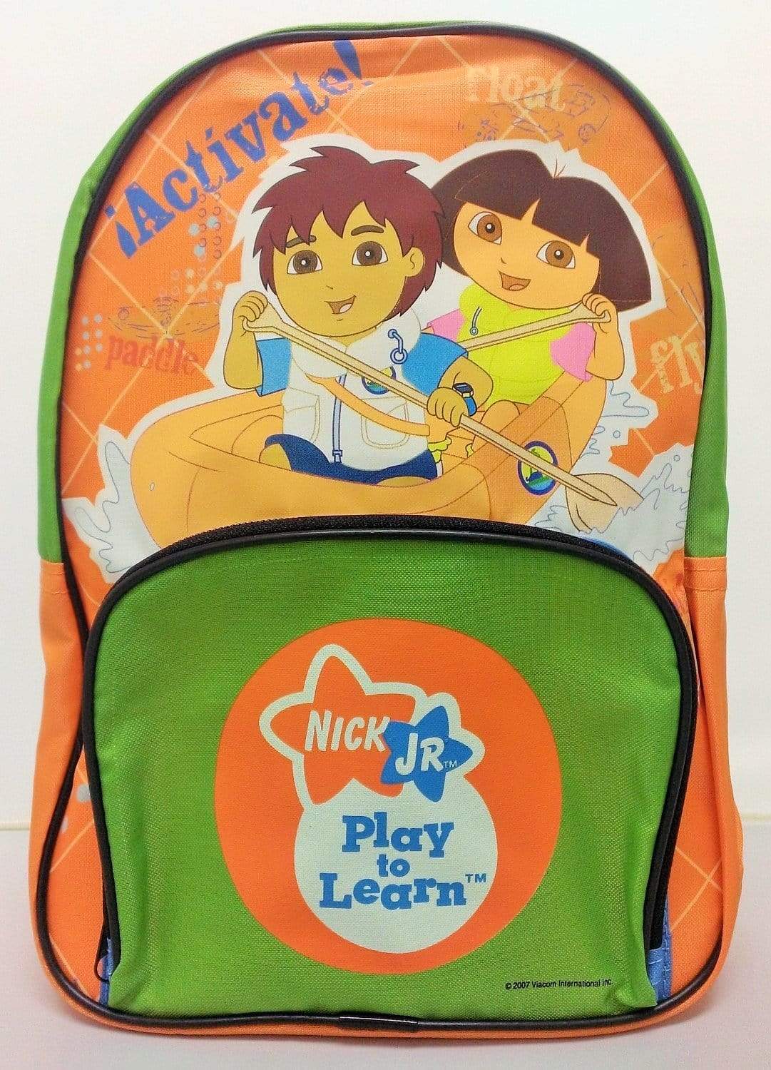 Backpack: Nick Jr Dora The Explorer And Diego