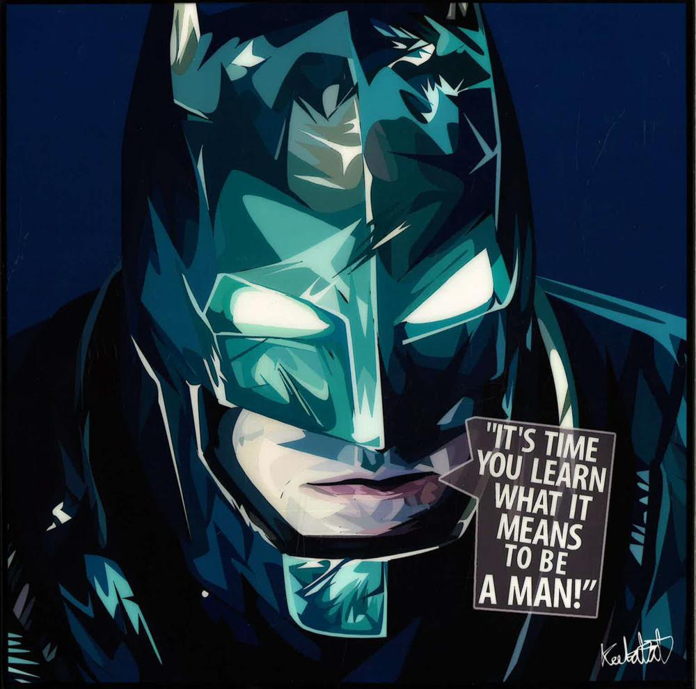 BATMAN VER.3 IT'S TIME YOU LEARN POP ART (10X10)