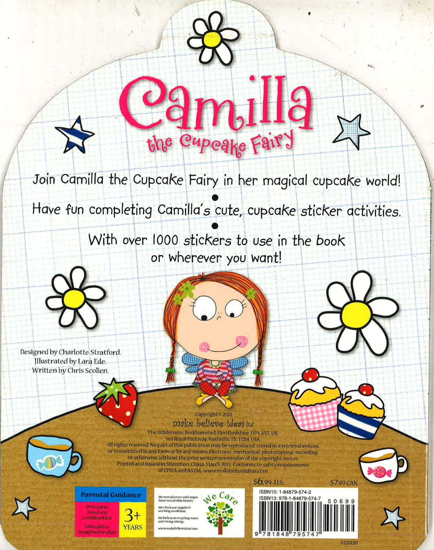 Camilla The Cupcake Fairy: Sticker Activity Book