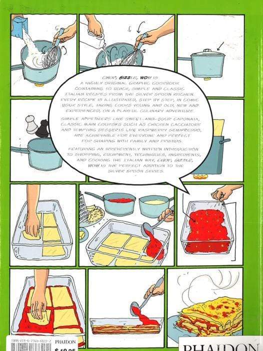 Chop, Sizzle, Wow: The Silver Spoon Comic Cookbook