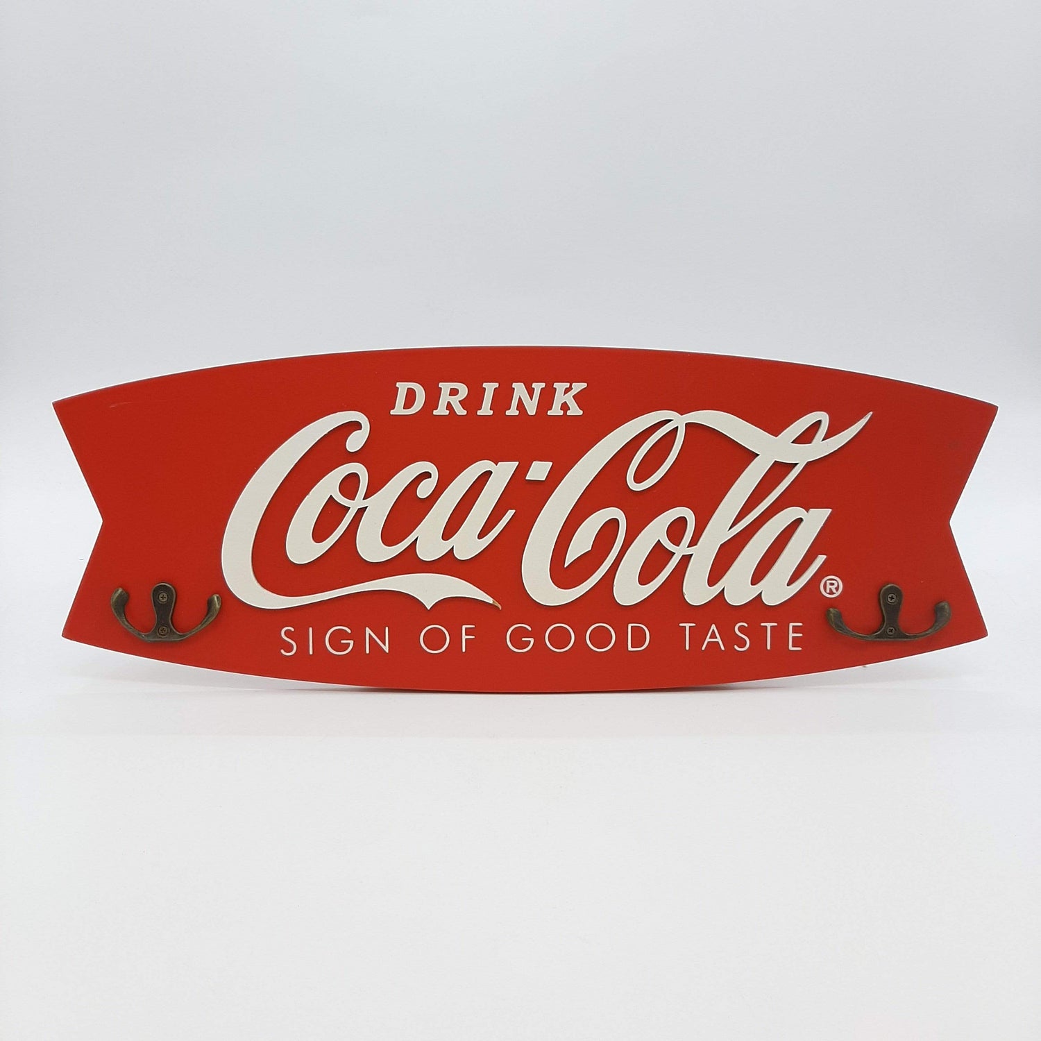 COCA - COLA FISHTAIL COAT RACK