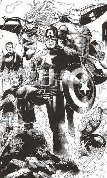 Color Your Own Avengers