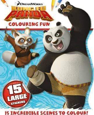 Colouring Fun - Kung Fu Panda
