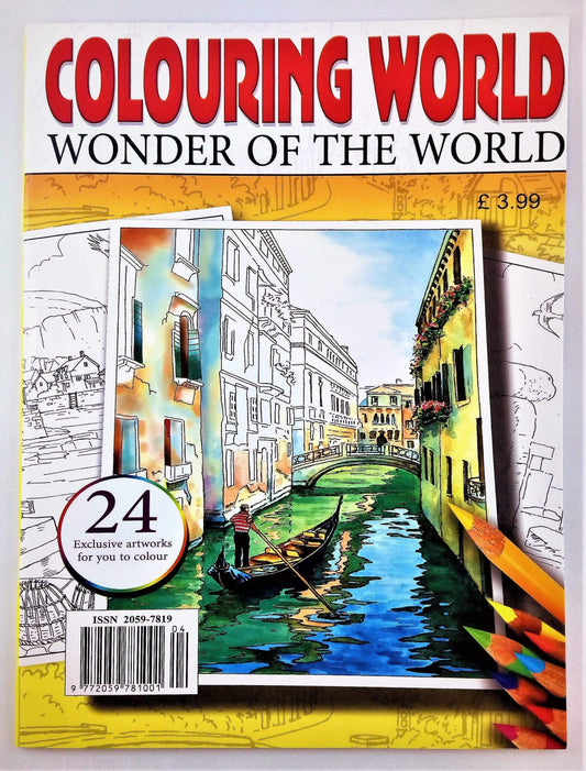 Colouring World - Cottages And Gardens