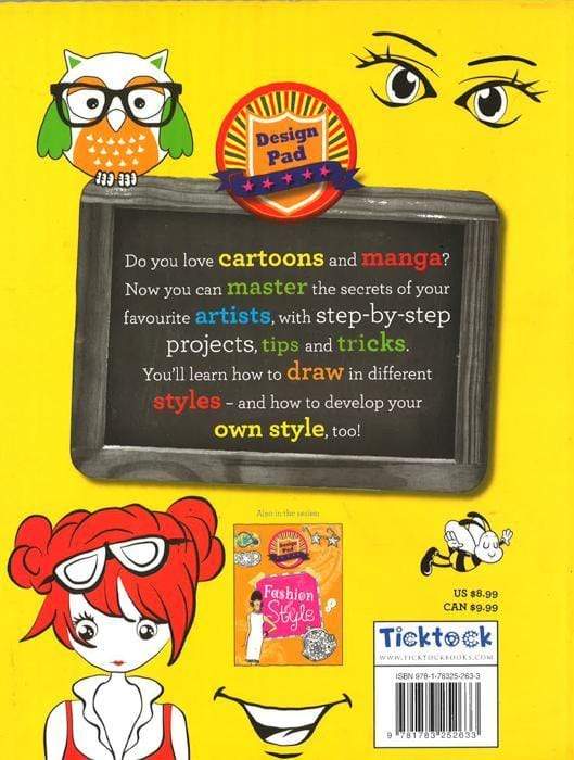 Design Pads: Cartoons And Manga