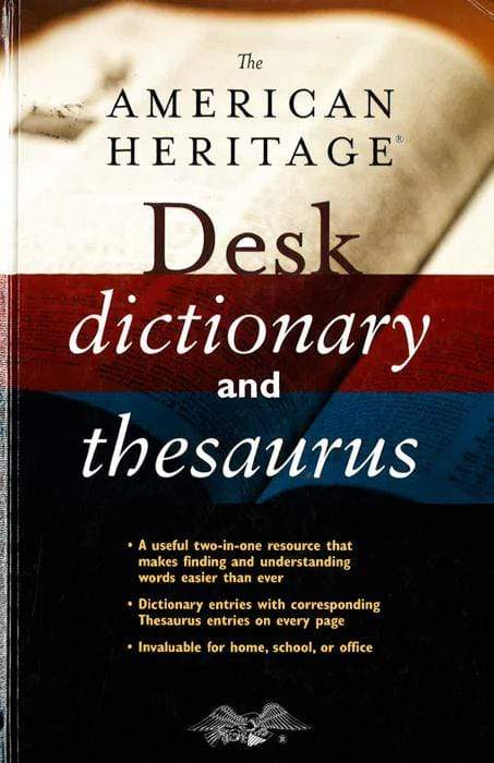 Desk Dictionary And Thesaurus