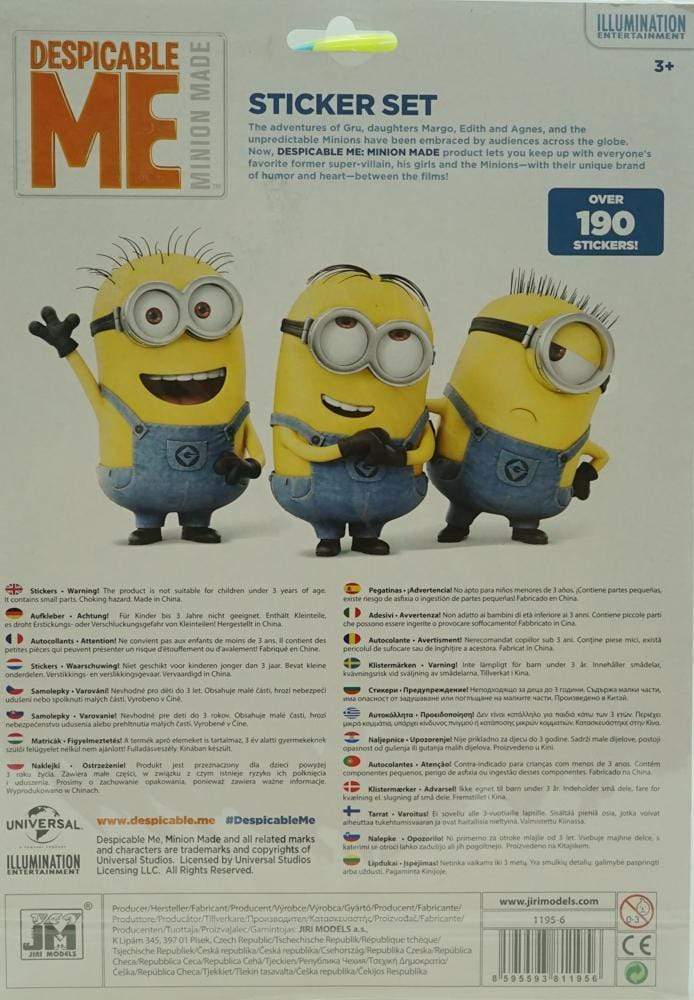 Despicable Me: Sticker Set