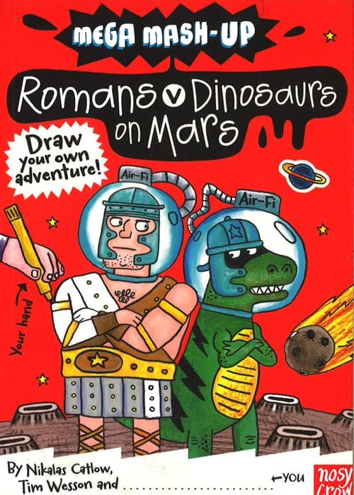 Dinosaurs V Romans On Mars (Mega Mash-Up)