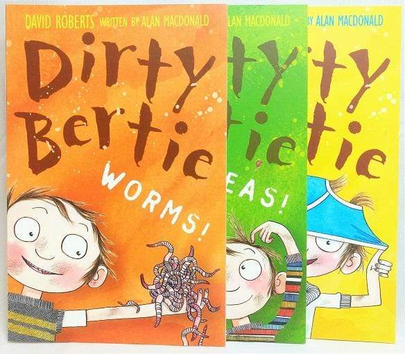 Dirty Bertie Worms! Book Set (3 Books)