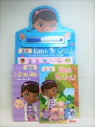 Disney Doc Mcstuffins: Watch Me Grow! (A Storybook and Growth Chart Gift Set)