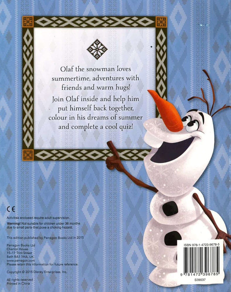 Disney Frozen Adventure Activities