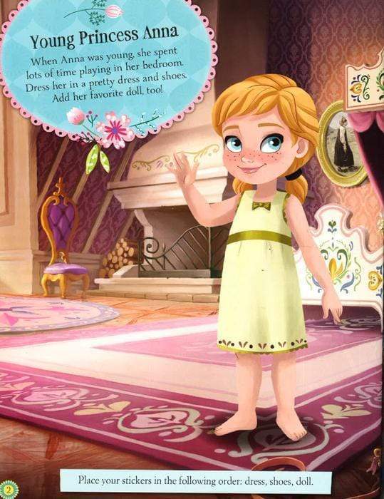 Disney Frozen: Sparkling Sticker Dress Up