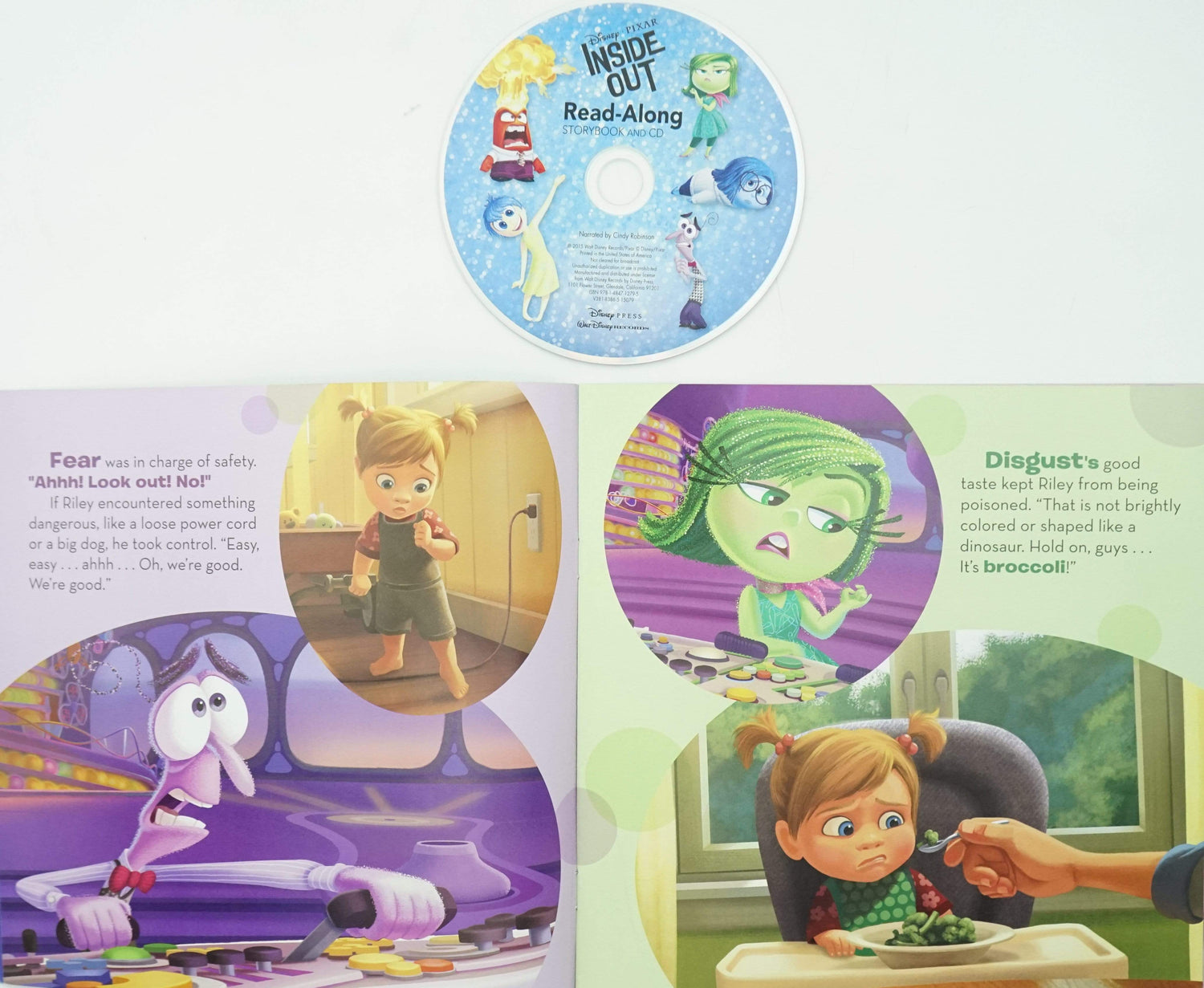 Disney Inside Out: Read-Along Storybook And Cd