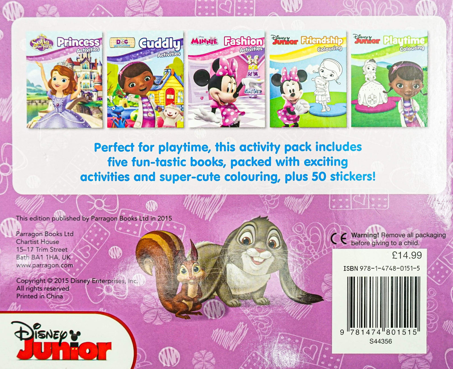 Disney Junior Activity Time Fun Pack