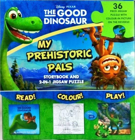 Disney Pixar The Good Dinosaur My Prehistoric Pals : Storybook And 2-In-1 Jigsaw Puzzle